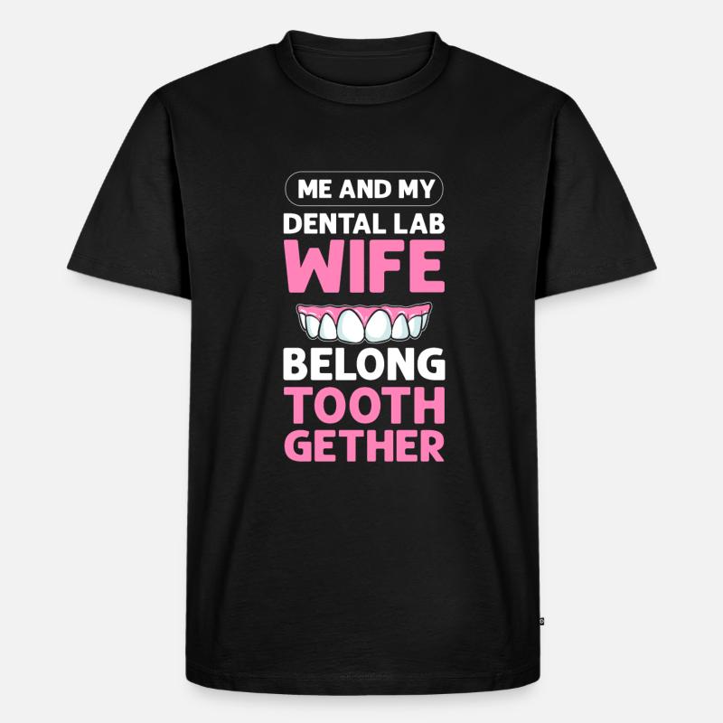 Mich - Männer Premium Bio T-Shirt - Schwarz