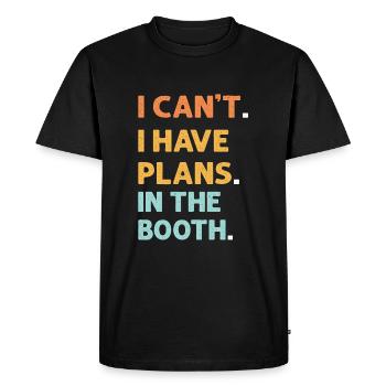 Peinture de voiture Je ne peux pas planifier dans la cabine voiture - T-shirt Premium bio Homme - noir - Devant - Nico (187cm)