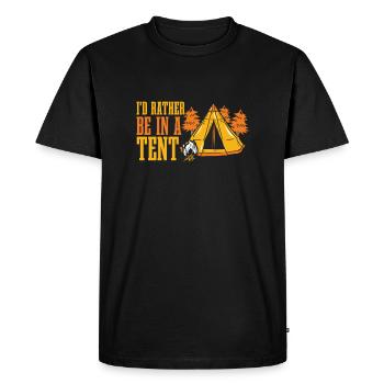 Éclaireur - T-shirt Premium bio Homme - noir - Devant - Nico (187cm)