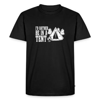 Éclaireur - T-shirt Premium bio Homme - noir - Devant - Nico (187cm)