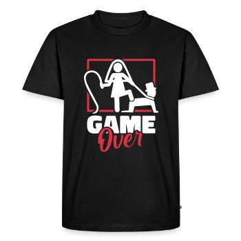 Enterrement de vie de jeune fille Jga - T-shirt Premium bio Homme - noir - Devant - Nico (187cm)