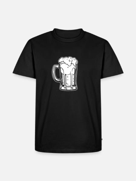 Beer Beer Lovers - Men's Premium Organic T-Shirt - black