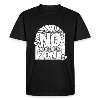 Maman Maman - T-shirt Premium bio Homme - noir - Devant - Nico (187cm)