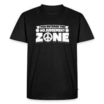 Maman Maman - T-shirt Premium bio Homme - noir - Devant - Nico (187cm)