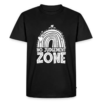 Maman Maman - T-shirt Premium bio Homme - noir - Devant - Nico (187cm)