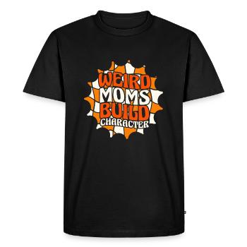 Maman Maman - T-shirt Premium bio Homme - noir - Devant - Nico (187cm)