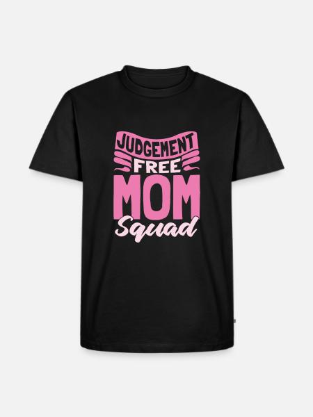 Mom Support Mom - Men's Premium Organic T-Shirt - black