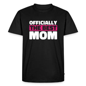Mama Mutter Best Mom - Men's Premium Organic T-Shirt - black - Front - Nico (187cm)