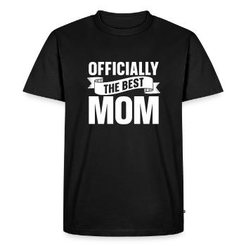 Mama Mutter Best Mom - Men's Premium Organic T-Shirt - black - Front - Nico (187cm)