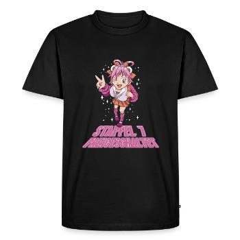 Anime Manga Anime Birthday Girl - Men's Premium Organic T-Shirt - black - Front - Nico (187cm)