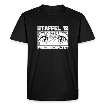 Anime Manga Anime Birthday Girl - Men's Premium Organic T-Shirt - black - Front - Nico (187cm)