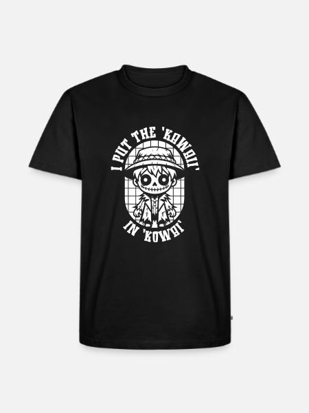 Anime Manga Scary Cute - Men's Premium Organic T-Shirt - black