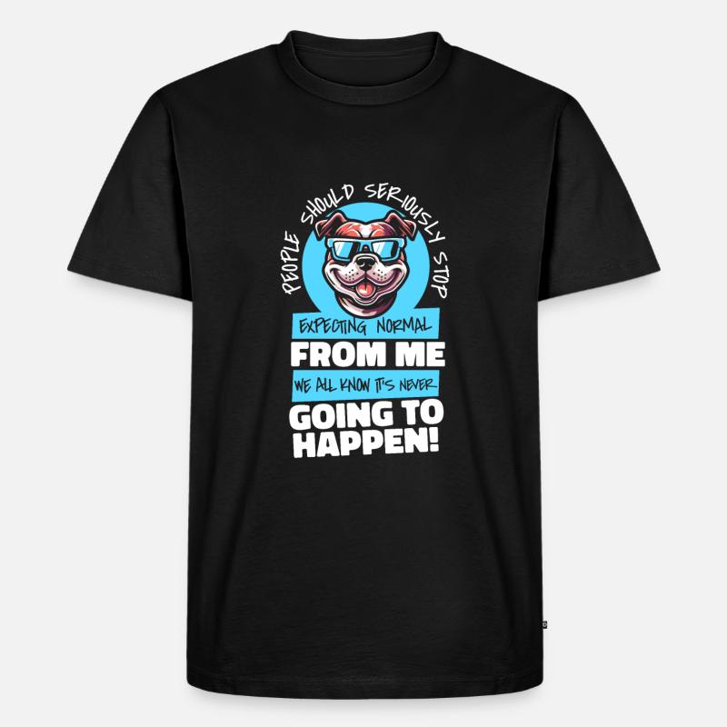 American Bully - Männer Premium Bio T-Shirt - Schwarz