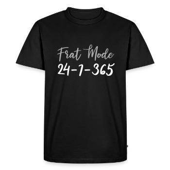 Sorority Soroitas Connection Mode - Men's Premium Organic T-Shirt - black - Front - Nico (187cm)