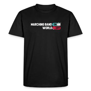 Train de ventilateurs Spielmannszug - T-shirt Premium bio Homme - noir - Devant - Nico (187cm)
