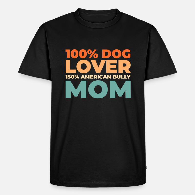 American Bully - Männer Premium Bio T-Shirt - Schwarz