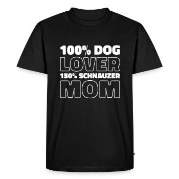 Schnauzer - T-shirt Premium bio Homme - noir - Devant - Nico (187cm)