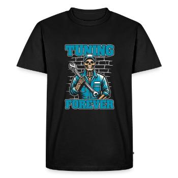 Screwdriver Tuning Tuner Skeleton - Men's Premium Organic T-Shirt - black - Front - Nico (187cm)