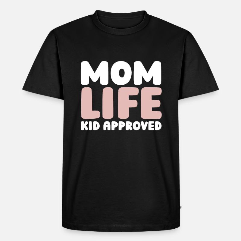 Mama Mutter - Männer Premium Bio T-Shirt - Schwarz