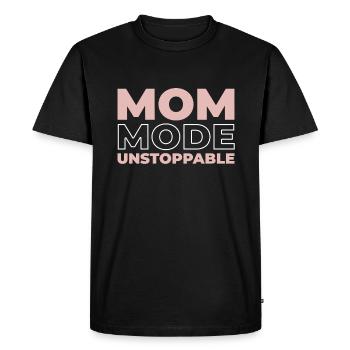 Maman Maman - T-shirt Premium bio Homme - noir - Devant - Nico (187cm)