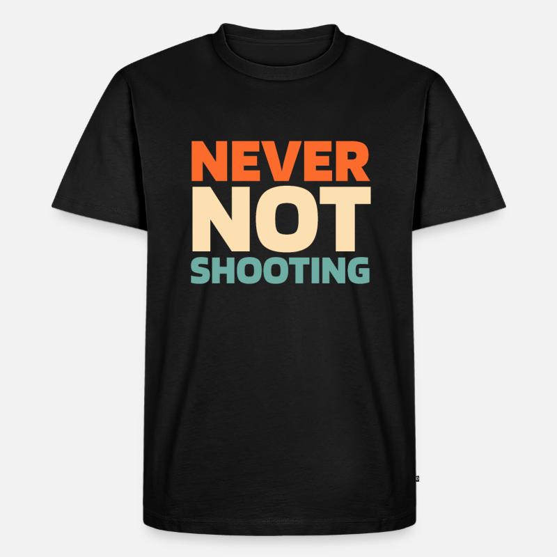 Paintball - Männer Premium Bio T-Shirt - Schwarz