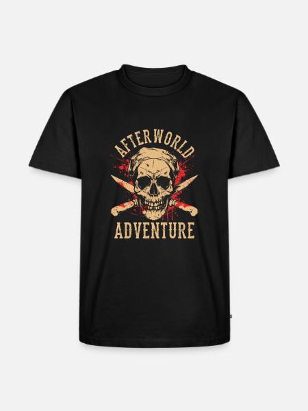 Butcher, butcher, butcher, skull - Men's Premium Organic T-Shirt - black