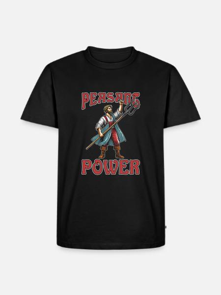 Ritterfest - Männer Premium Bio T-Shirt - Schwarz