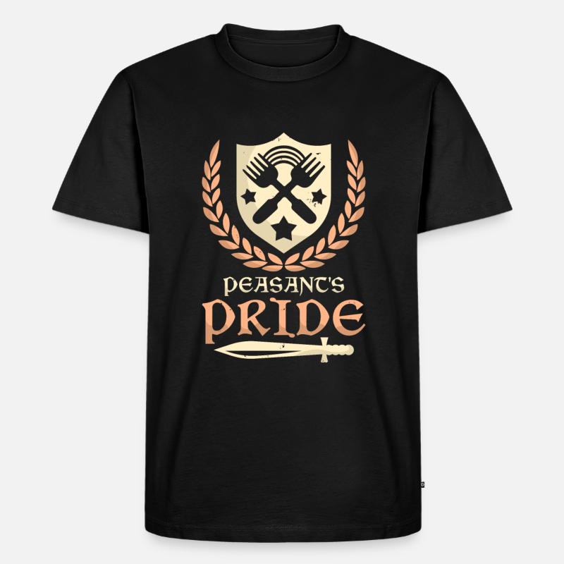 Ritterfest - Männer Premium Bio T-Shirt - Schwarz