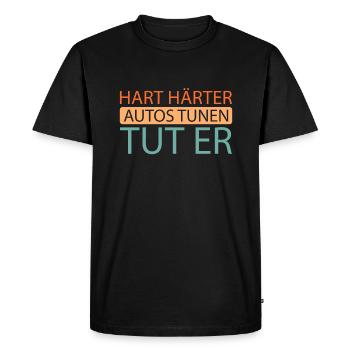 Tournevis Accordeur - T-shirt Premium bio Homme - noir - Devant - Nico (187cm)