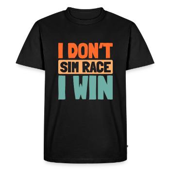 Sim Racing - T-shirt Premium bio Homme - noir - Devant - Nico (187cm)