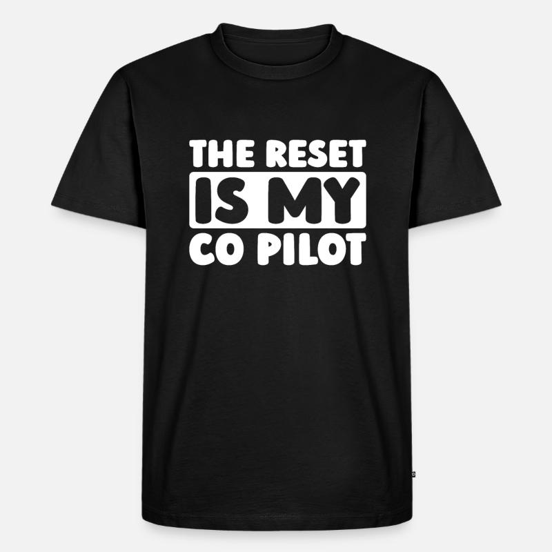 Sim Racing - Männer Premium Bio T-Shirt - Schwarz