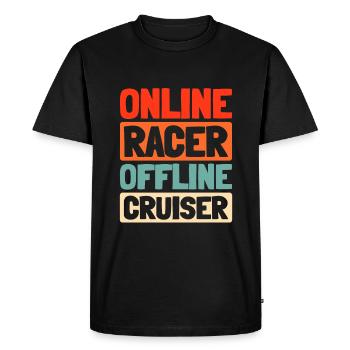 Sim Racing - T-shirt Premium bio Homme - noir - Devant - Nico (187cm)
