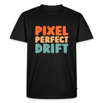 Sim Racing - Men's Premium Organic T-Shirt - black - Front - Nico (187cm)