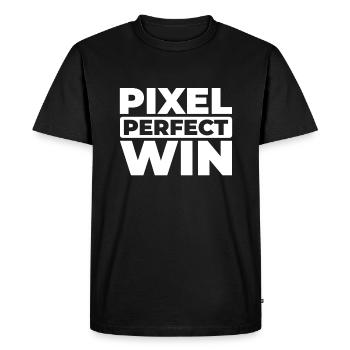 Sim Racing - Men's Premium Organic T-Shirt - black - Front - Nico (187cm)