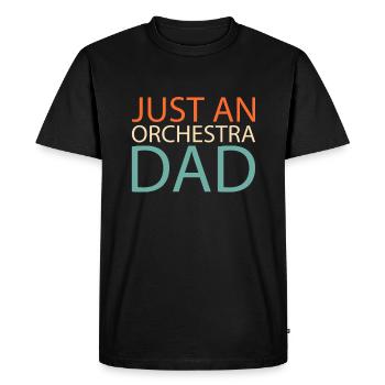 Orchester Just An Orchestra Dad - T-shirt Premium bio Homme - noir - Devant - Nico (187cm)