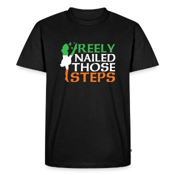 Irish Dance Irischer Tanz - Men's Premium Organic T-Shirt - black - Front - Nico (187cm)