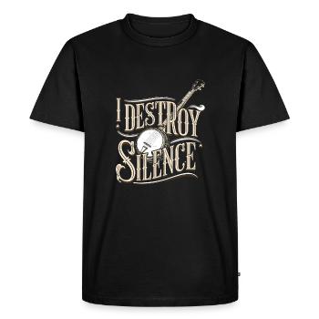 Banjo - T-shirt Premium bio Homme - noir - Devant - Nico (187cm)