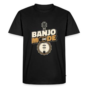 Banjo - T-shirt Premium bio Homme - noir - Devant - Nico (187cm)