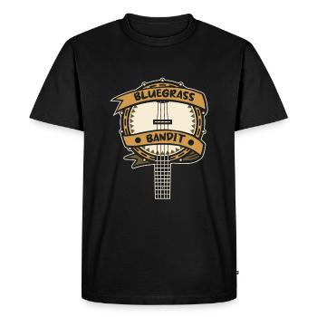 Banjo - T-shirt Premium bio Homme - noir - Devant - Nico (187cm)