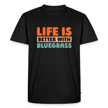 Banjo - T-shirt Premium bio Homme - noir - Devant - Nico (187cm)