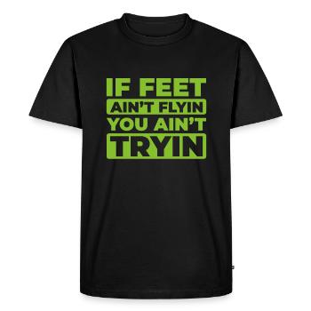 Danse Irlandaise Irischer Tanz - T-shirt Premium bio Homme - noir - Devant - Nico (187cm)
