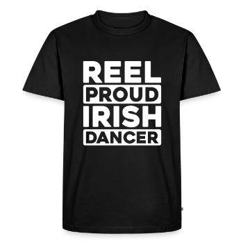 Irish Dance Irischer Tanz - Men's Premium Organic T-Shirt - black - Front - Nico (187cm)