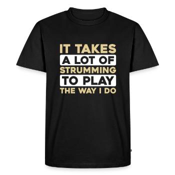 Banjo - T-shirt Premium bio Homme - noir - Devant - Nico (187cm)