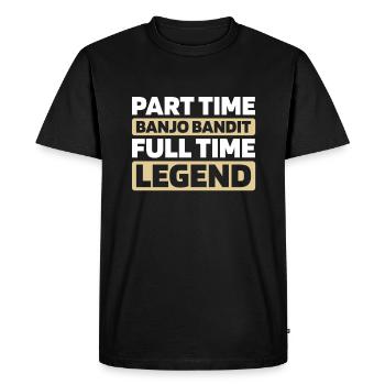 Banjo - T-shirt Premium bio Homme - noir - Devant - Nico (187cm)