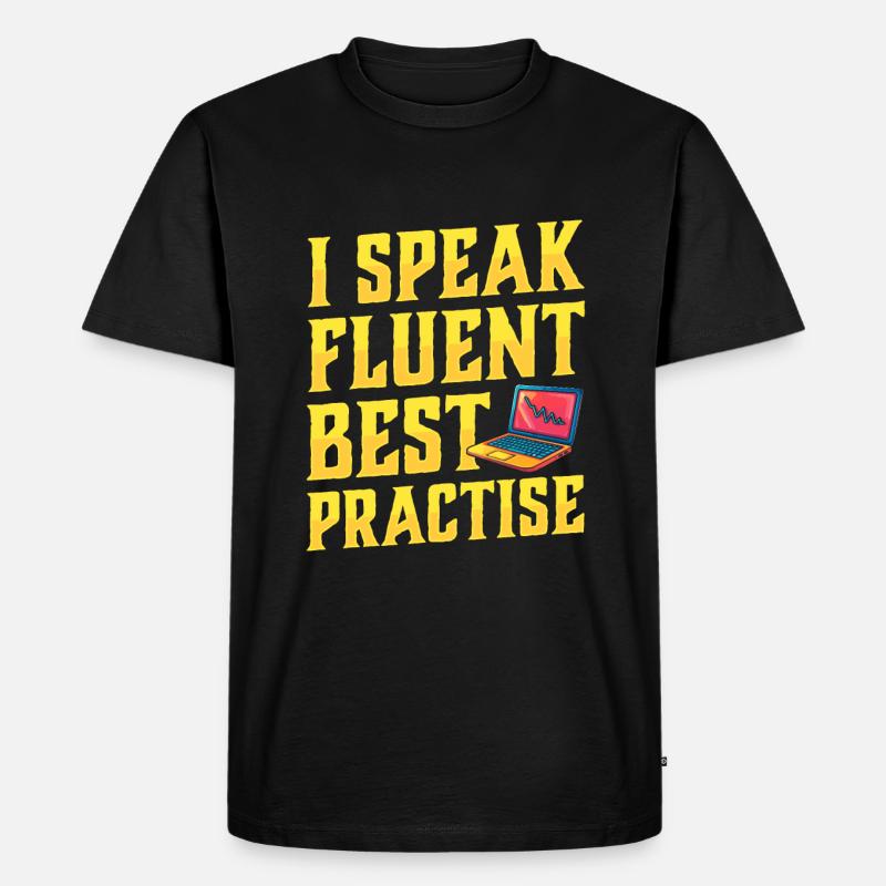 Berater - Männer Premium Bio T-Shirt - Schwarz