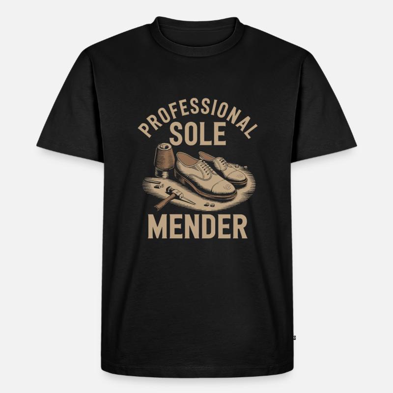 Schuster - Männer Premium Bio T-Shirt - Schwarz
