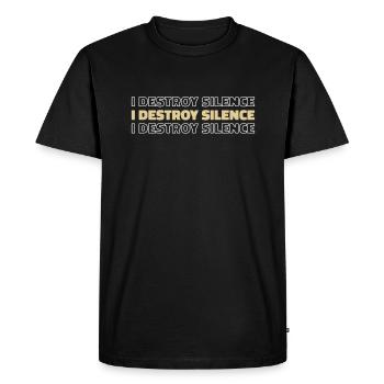 Banjo - T-shirt Premium bio Homme - noir - Devant - Nico (187cm)
