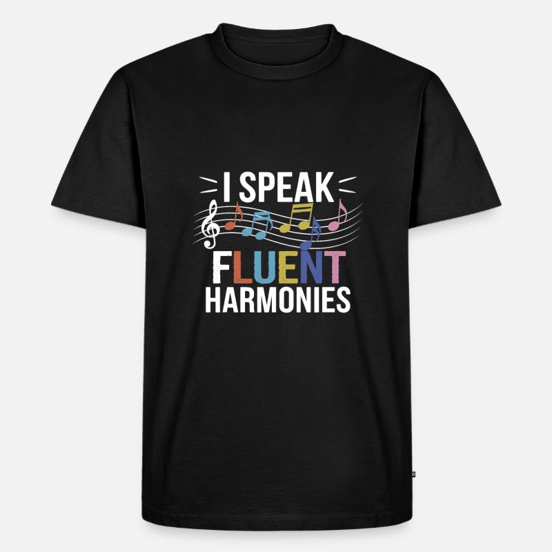 Chorlehrer - Männer Premium Bio T-Shirt - Schwarz
