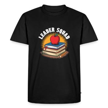Directeur de l’école primaire Kader - T-shirt Premium bio Homme - noir - Devant - Nico (187cm)