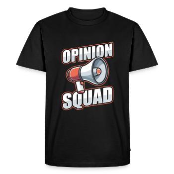 Chroniqueur Kader - T-shirt Premium bio Homme - noir - Devant - Nico (187cm)